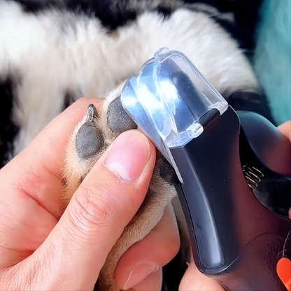 Kloklippare med LED & inbyggd Kloslip för katt