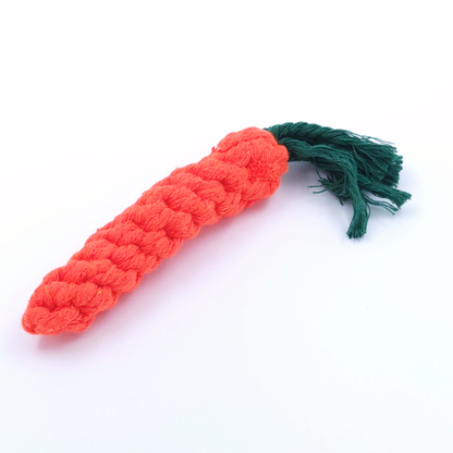 (3-pack) Morot i tyg – Tålig hundleksak för apport och lek