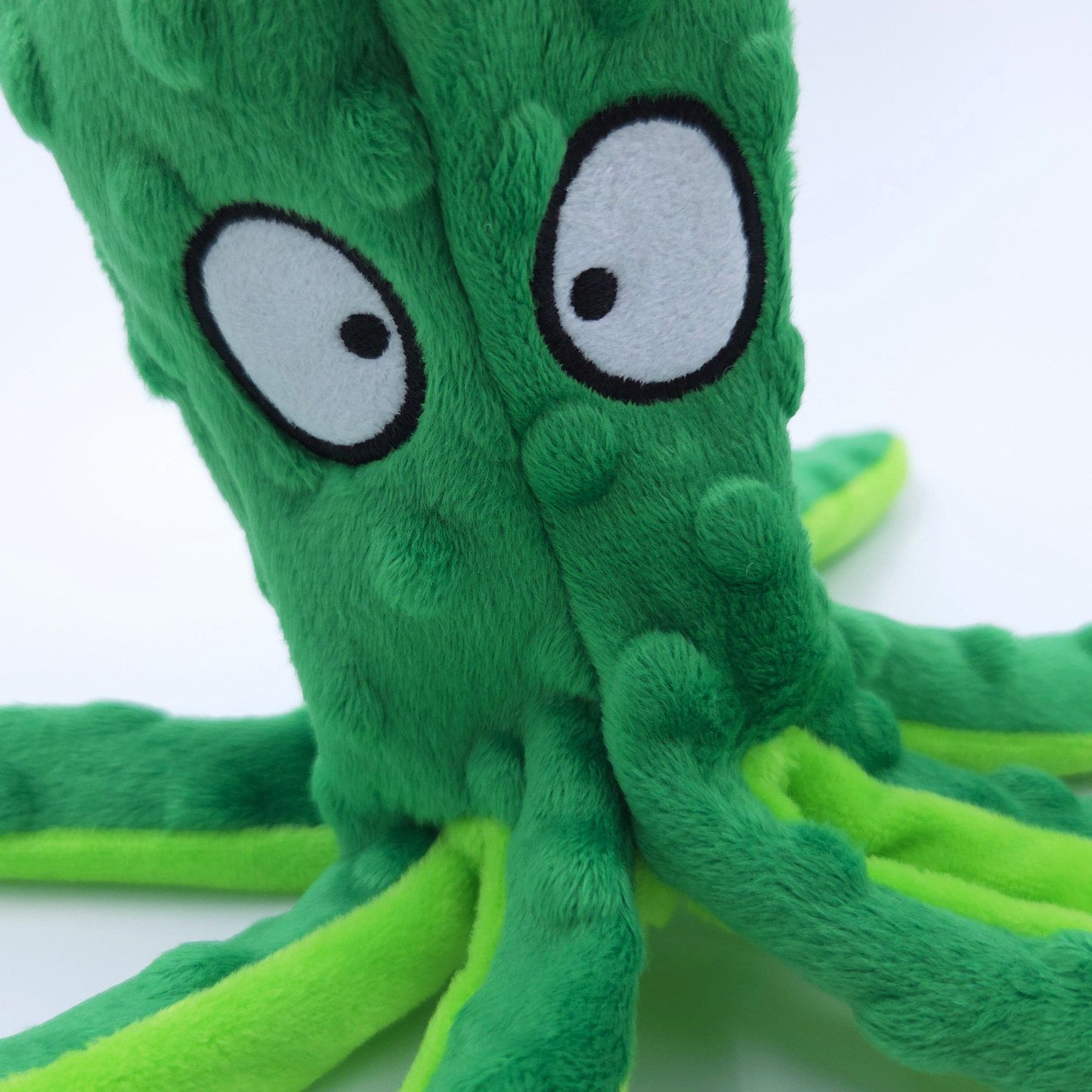 Bläckfisk – Prasslande tygleksak för hund