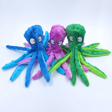 Bläckfisk – Prasslande tygleksak för hund