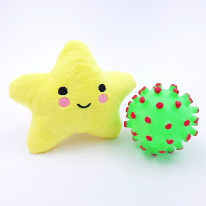 Valppaket – Två mjuka leksaker för trygg lek