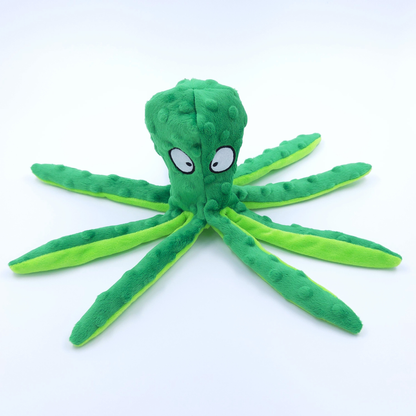 Bläckfisk – Prasslande tygleksak för hund