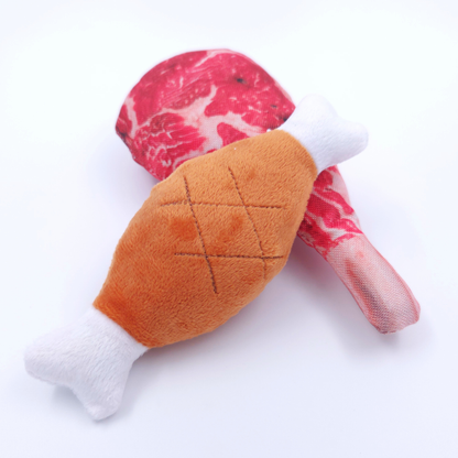 Mumsiga Tuggleksaker – Kyckling & Köttbit för hund